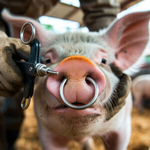 Pig Nose Rings & Applicators