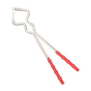 Bull Holder Tong Pattern Stainless Steel, 45cm