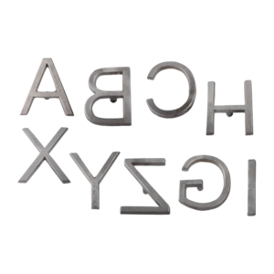 Paint Marking Letters 3”  A-Z Set Aluminum