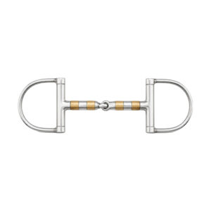 Copper Roller Dee Ring Snaffle