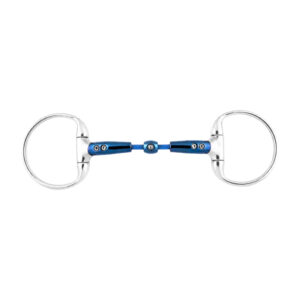 Eggbutt Double Jointed Lozenge Snaffle Bit