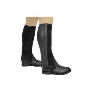 Mini Chap Suede Color: Black