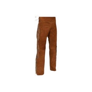 Cowhide Suede Leather Pant