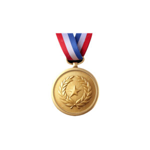 Winner Medal Gold Plated