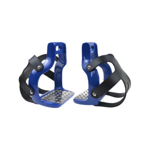 Riding Stirrups Set Made Of Aluminum W/Non-Slip Treads & Wide Footrest Riding, Colored