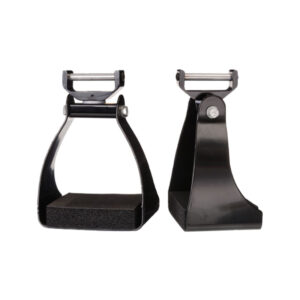 Aluminum Swivel & Lock Endurance Stirrup Freely Rotate 360 Degrees