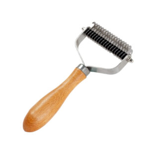 Dematting Comb Wooden Handle