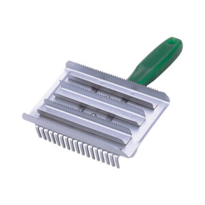 Metal Curry Comb Gulvanized