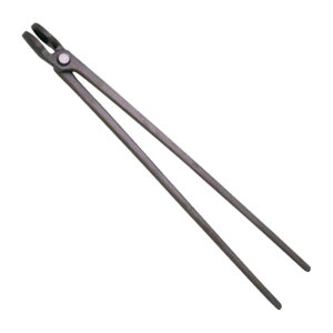 Fire Tong Mild Steel Jaw Length: 1-7/8" Length: 13" SAE 4140 Medium - Black Coated