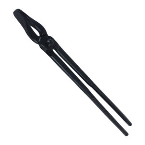 Blacksmith Tongs, 18" Long V-Bit Bolt Tong Carbon Steel