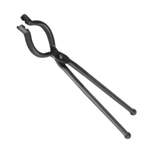 1 Flat Jaw Tongs For Shaping And Forming Sheet Metal And Bar Stock Up To 3/16 Thick, Length 18"