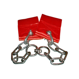 Nylon Hobbles Poly Wen Lined With Felt Heavy Duty Swivel Chain W/Roller Buckles