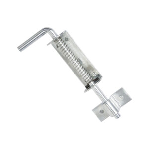 Pring Loaded Gate Latch