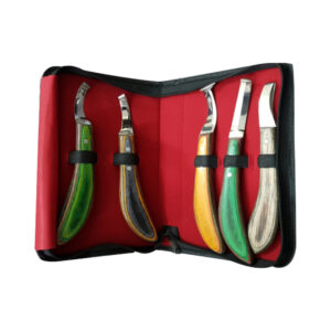 Hoof Knife Kit Of 5 Knife Premium Quality