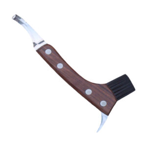 Hoof Knife Double, Pick & Cleaning Brush