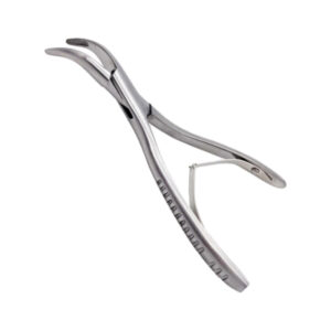 Extraction Forceps Curved Cat/Small Dog