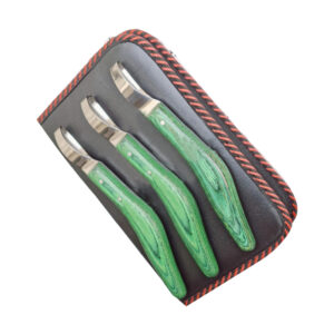 Loop Knife Kit 50mm, 40mm, 30mm Tear Drop Color Handle
