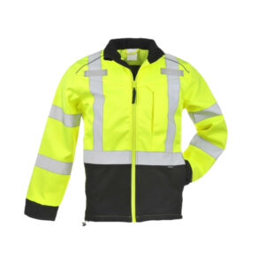 Soft Shell Jacket 100% Polyester 4" Reflector Tape